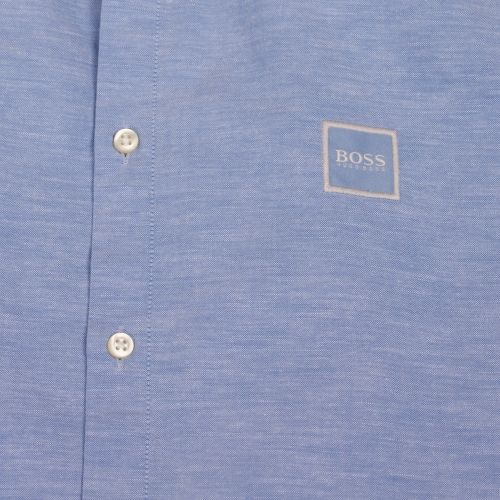 Casual Mens Blue Magneton_1 S/s Shirt 37575 by BOSS from Hurleys