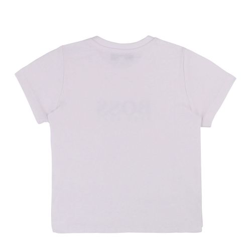 Toddler White Branded S/s T Shirt 45518 by BOSS from Hurleys
