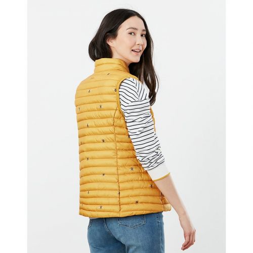 Womens Gold Bee Snug Padded Gilet 99253 by Joules from Hurleys