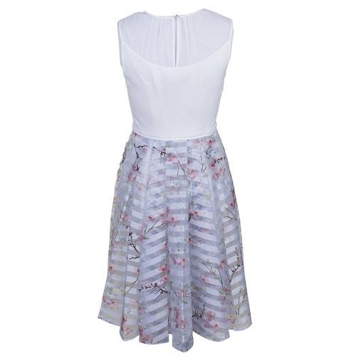 Womens Light Grey Monah Oriental Blossom Dress 71597 by Ted Baker from Hurleys