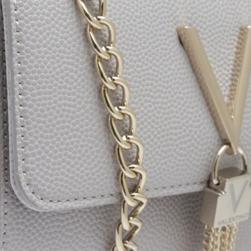Womens Grey Divina Tassel Small Crossbody Bag 37886 by Valentino from Hurleys