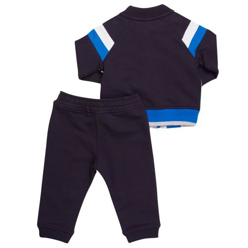 Baby Blue Branded Tracksuit 6466 by Armani Junior from Hurleys