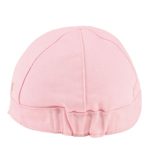 Baby Pink Logo Cotton Twill Cap 55903 by BOSS from Hurleys