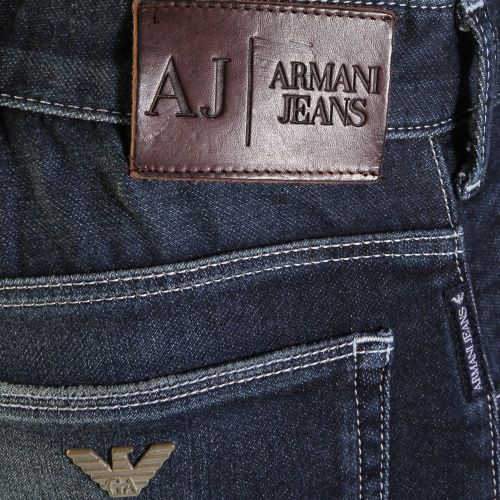 Mens Blue J23 Slim Fit Jeans 73071 by Armani Jeans from Hurleys