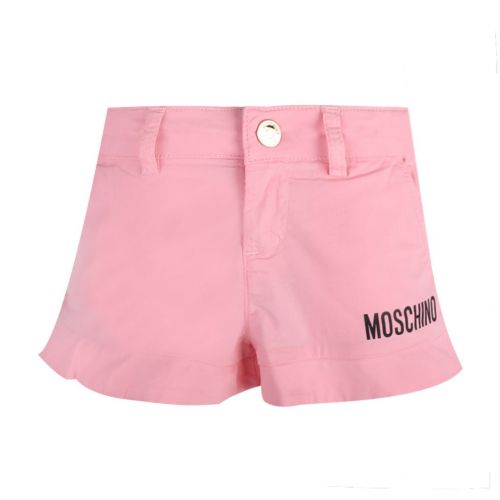 Girls Sugar Rose Branded Shorts 101215 by Moschino from Hurleys
