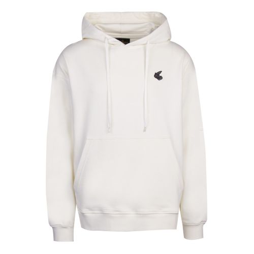 Anglomania Mens White Small Orb Hooded Sweat Top 43378 by Vivienne Westwood from Hurleys