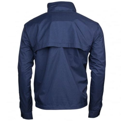 Mens Blue & Grey Zip Jacket 14649 by Lacoste from Hurleys