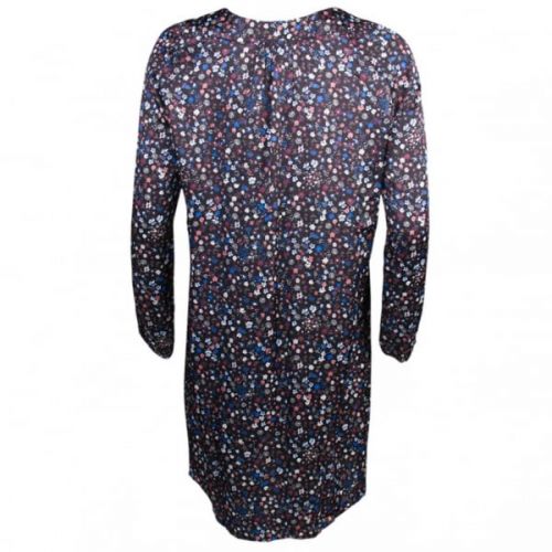 Womens Open Blue Effei Printed Dress 12918 by BOSS from Hurleys