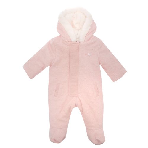 Baby Rose Stars Snowsuit 35842 by Mayoral from Hurleys