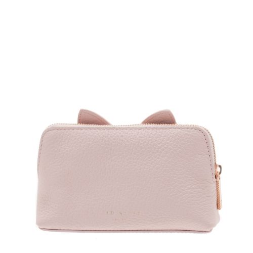 Womens Light Pink Oohan Cat Mini Make Up Bag 30253 by Ted Baker from Hurleys