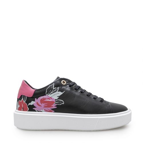 Womens Black Daffina Platform Trainers 100394 by Ted Baker from Hurleys