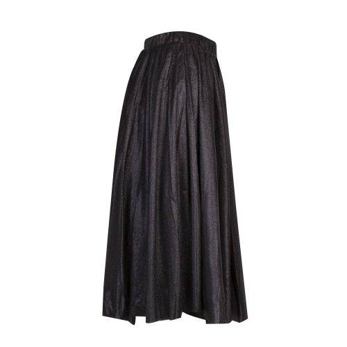 Womens Black Vilena Glitter Midi Skirt 49778 by Vila from Hurleys