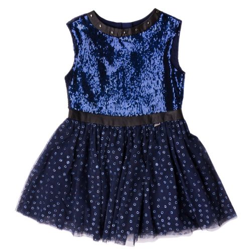 Girls Twilight Blue Sequin Dress 65125 by Diesel from Hurleys