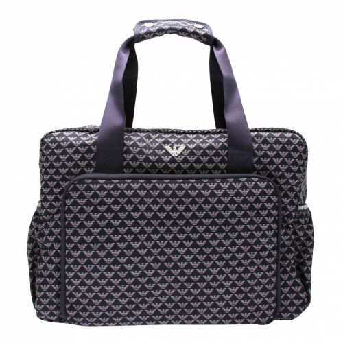 Boys Navy Eagle Print Changing Bag 48148 by Emporio Armani from Hurleys