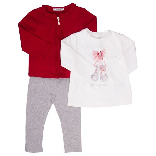 Baby Maroon 3 Piece Leggings Set 12740 by Mayoral from Hurleys