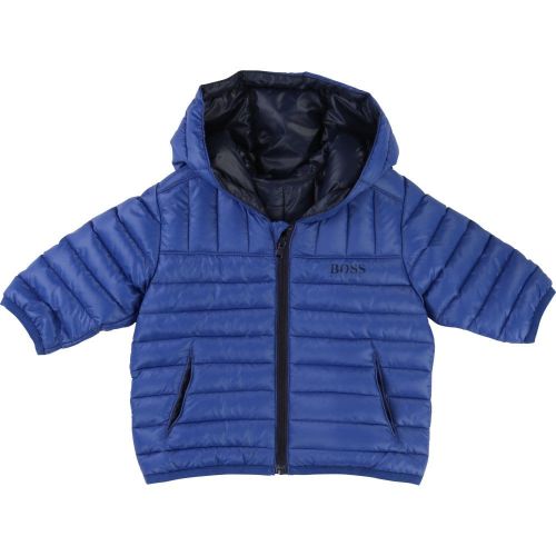 Baby Blue Puffer Jacket 18933 by BOSS from Hurleys