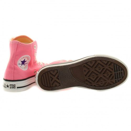 Youth Pink Chuck Taylor All Star Hi (10-2) 49669 by Converse from Hurleys