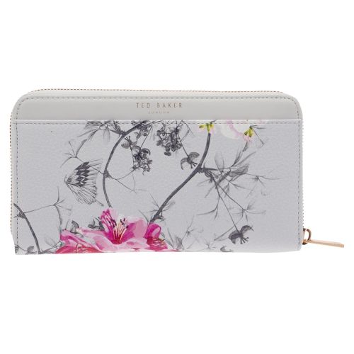 Womens Grey Byra Babylon Zip Around Purse 30206 by Ted Baker from Hurleys