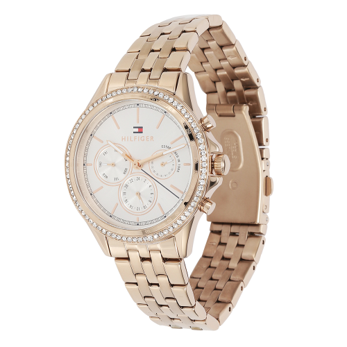 Womens Rose Gold Ari Bracelet Watch 79694 by Tommy Hilfiger from Hurleys