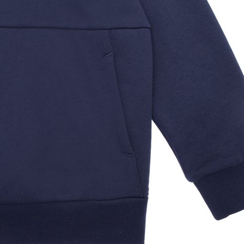 Boys Navy Core ID Hoodie Tracksuit 105522 by EA7 from Hurleys