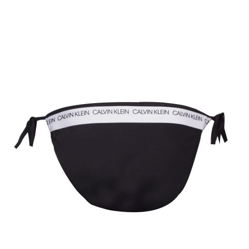 Womens Black String Tie Side Bikini Bottoms 39100 by Calvin Klein from Hurleys