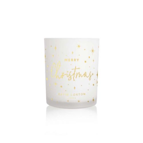 Merry Christmas Cinnamon & Nutmeg Chai Candle 80363 by Katie Loxton from Hurleys