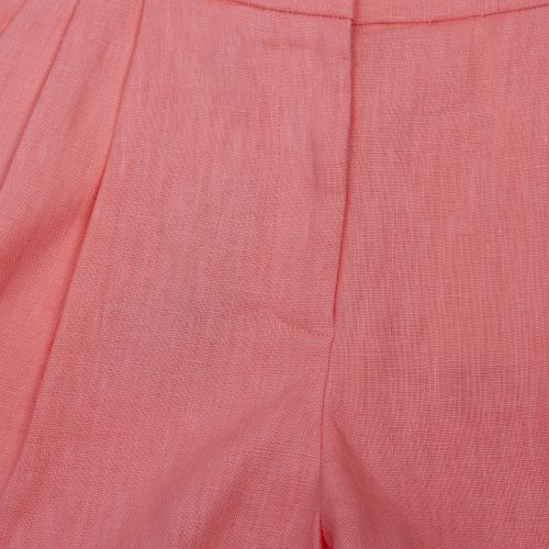 Womens Desert Flower Linen Pleated Shorts 58675 by Michael Kors from Hurleys