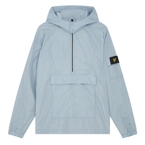 Mens Opal Blue Pocket Overhead Jacket 104724 by Lyle and Scott from Hurleys