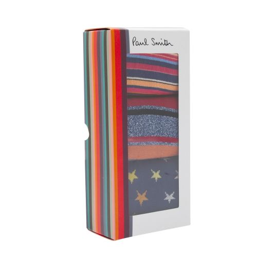 Womens Mix Stars & Stripes 3 Pack Sock Gift Set 52411 by PS Paul Smith from Hurleys