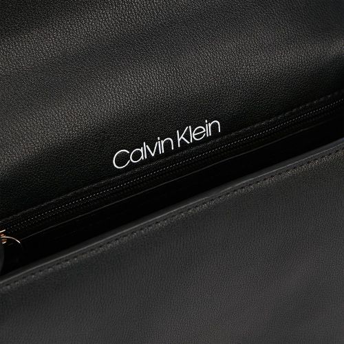 Womens Black Flap Shoulder Crossbody Bag 81332 by Calvin Klein from Hurleys