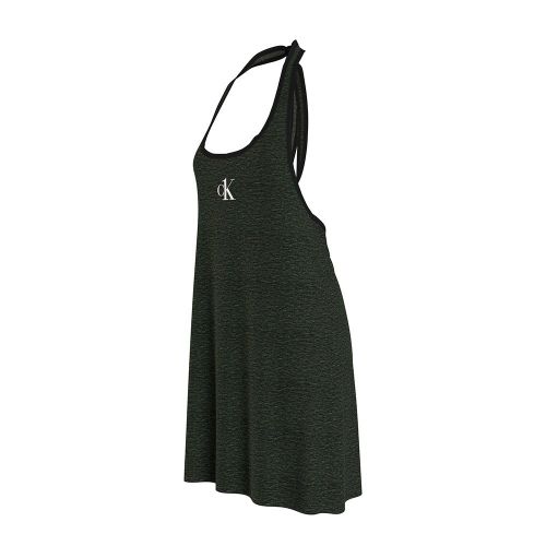 Womens Black Branded Halter Neck Dress 83529 by Calvin Klein from Hurleys