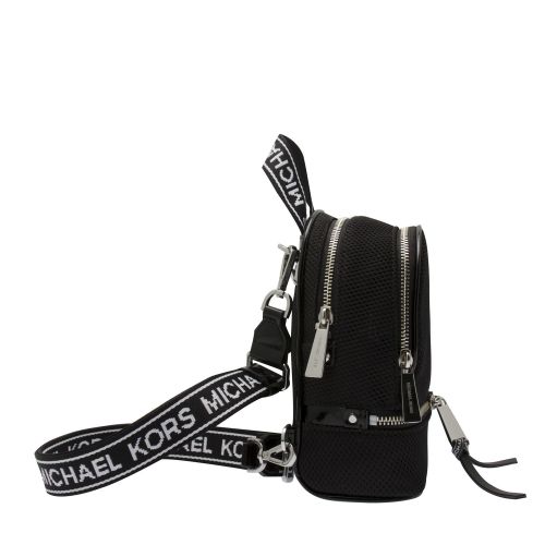Womens Black Rhea Zip Logo XS Backpack 39887 by Michael Kors from Hurleys