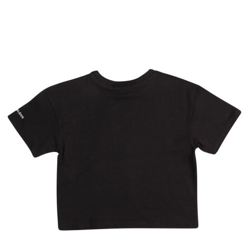 Girls Black Logo Oversized S/s T Shirt 76971 by Calvin Klein from Hurleys