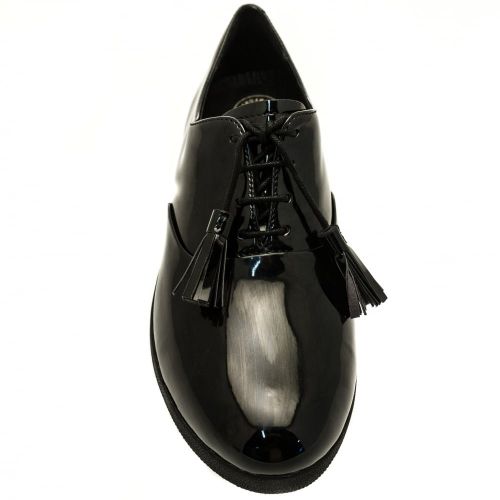 Womens All Black Patent Tassel Superoxford™ 66922 by FitFlop from Hurleys