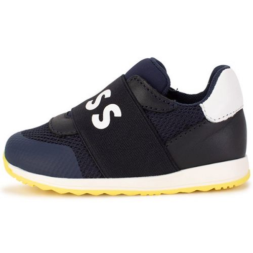 Toddler Navy Contrast Trainer 111358 by BOSS from Hurleys