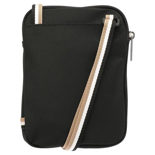 Mens Black Catch_Phone Pouch Crossbody Bag 106721 by BOSS from Hurleys