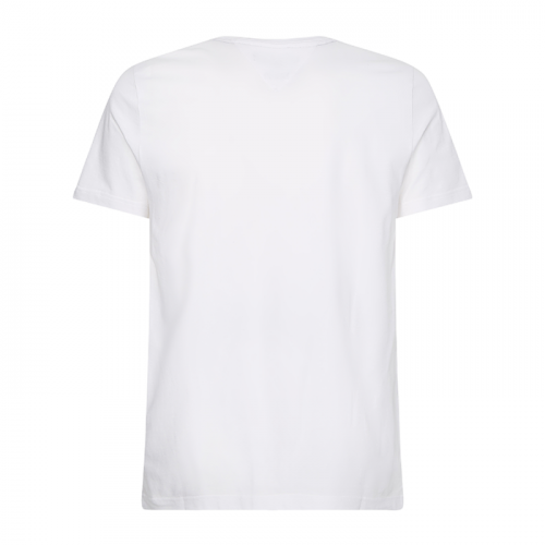 Mens White Lines Hilfiger S/s T Shirt 93921 by Tommy Hilfiger from Hurleys