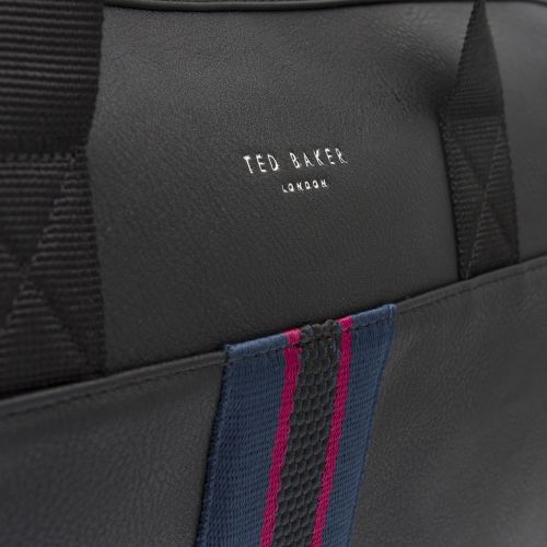 Mens Black Yours Webbing Holdall 40259 by Ted Baker from Hurleys