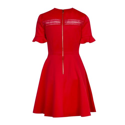 Womens Red Calizee Lace Insert Dress 43997 by Ted Baker from Hurleys