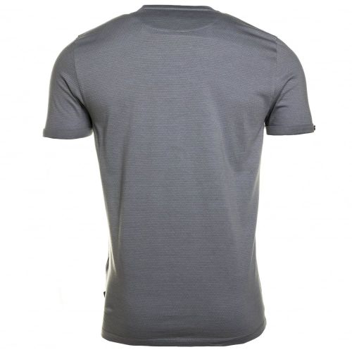 Mens Light Grey Cress Rollback Sleeve Pocket S/s Tee Shirt 61404 by Ted Baker from Hurleys