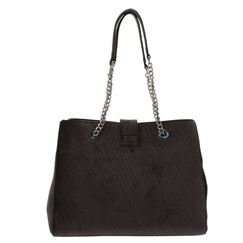 Womens Black Ghost Quilted Tote Bag 34843 by Valentino from Hurleys