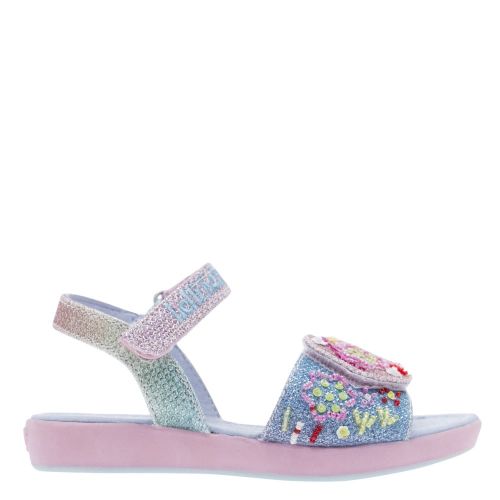 Girls Blue Rainbow Tillie Sandals (26-35EUR) 25670 by Lelli Kelly from Hurleys