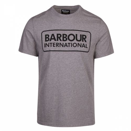 Mens Anthracite Essential Large Logo S/s T Shirt 38832 by Barbour International from Hurleys