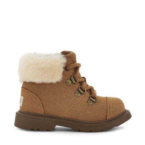 Toddler Chestnut Suede Azell Hiker Weather Boots (5-11) 98076 by UGG from Hurleys