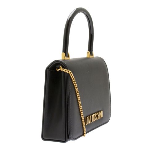 Womens Black Mini Handle Crossbody Bag 57894 by Love Moschino from Hurleys