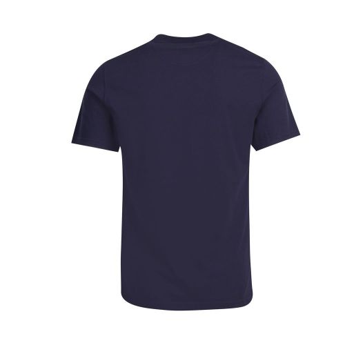 Mens Navy Block S/s T Shirt 82967 by Barbour International from Hurleys