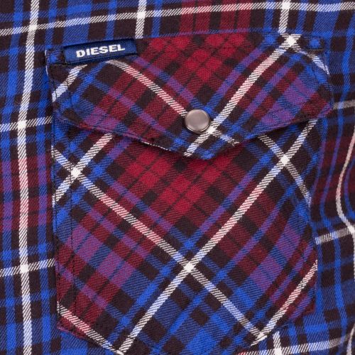 Mens Assorted Sulfeden Check L/s Shirt 63990 by Diesel from Hurleys