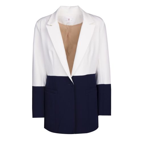 Womens Navy/Ivory Yavin Blazer 38439 by Forever Unique from Hurleys