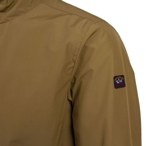 Mens Military Green Classic Zip Through Jacket 82400 by Paul And Shark from Hurleys