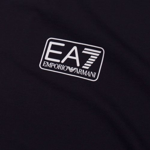 Mens Navy Central Box Logo S/s T Shirt 76172 by EA7 from Hurleys